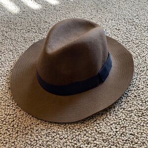 NWT Brown Wool Fedora Hats